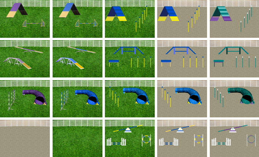 Agility Arenas example scene